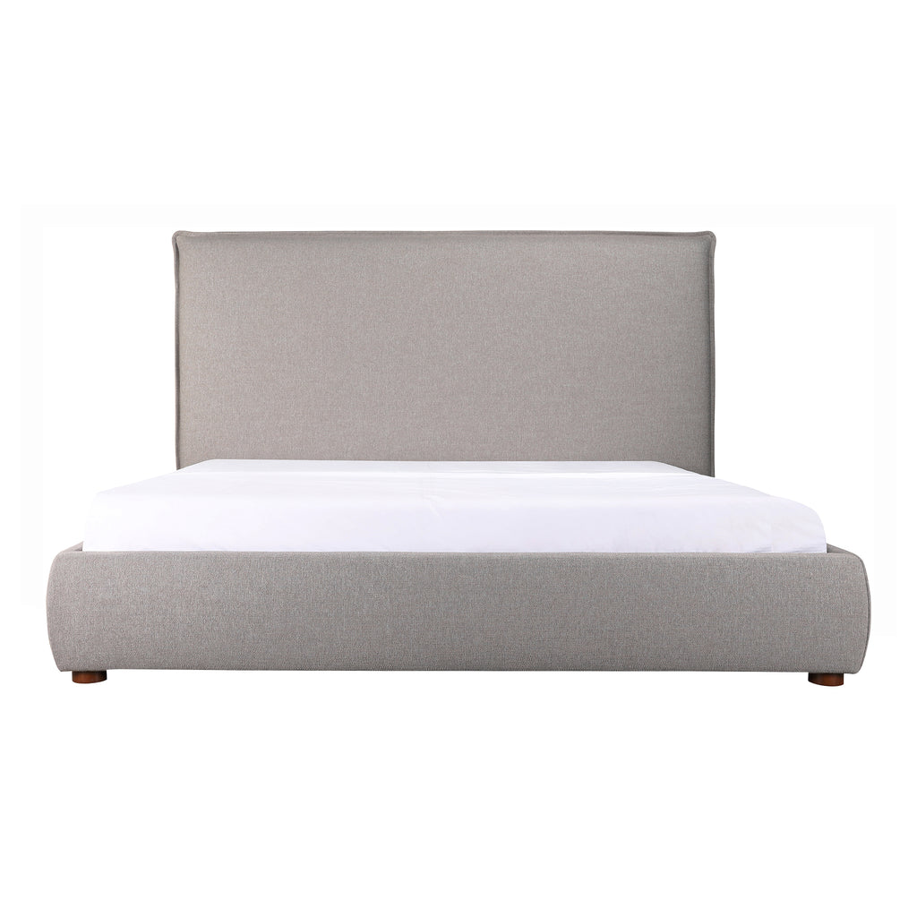 LUZON QUEEN BED TALL HEADBOARD GREYSTONE