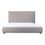 LUZON QUEEN BED TALL HEADBOARD GREYSTONE