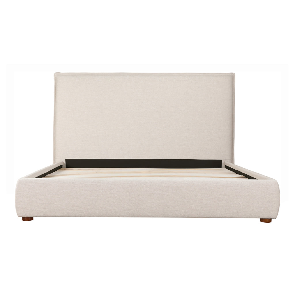 LUZON QUEEN BED TALL HEADBOARD WHEAT