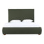 LUZON KING BED TALL HEADBOARD DEEP FOREST