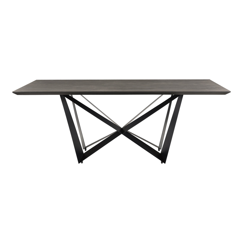 BROLIO DINING TABLE CHARCOAL