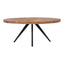 PARQ OVAL DINING TABLE AMBER