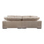 PLUNGE SECTIONAL CAPPUCCINO