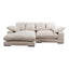 PLUNGE SECTIONAL CAPPUCCINO