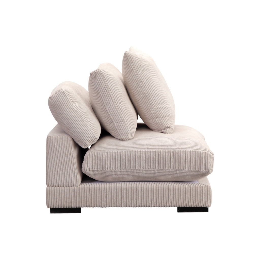 TUMBLE SLIPPER CHAIR CAPPUCCINO