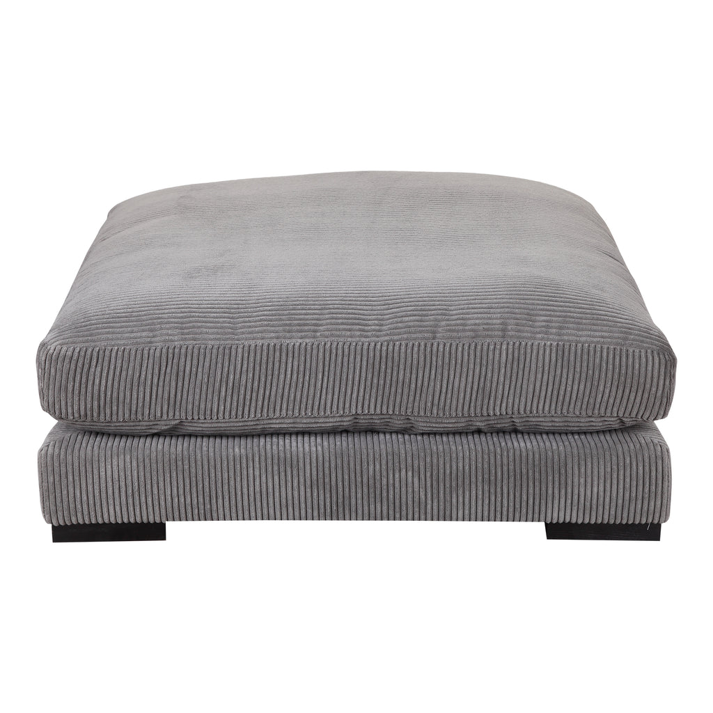 TUMBLE OTTOMAN CHARCOAL