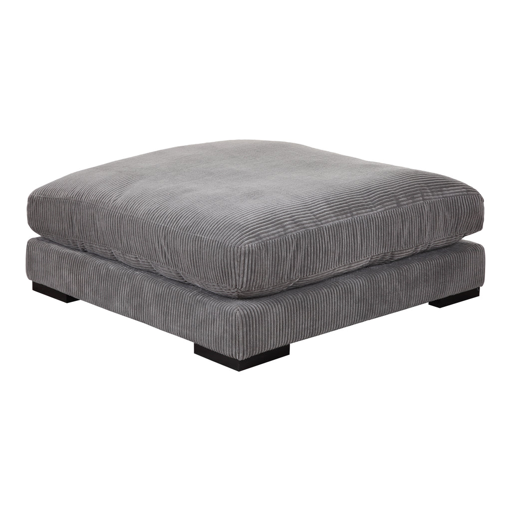 TUMBLE OTTOMAN CHARCOAL