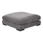 TUMBLE OTTOMAN CHARCOAL