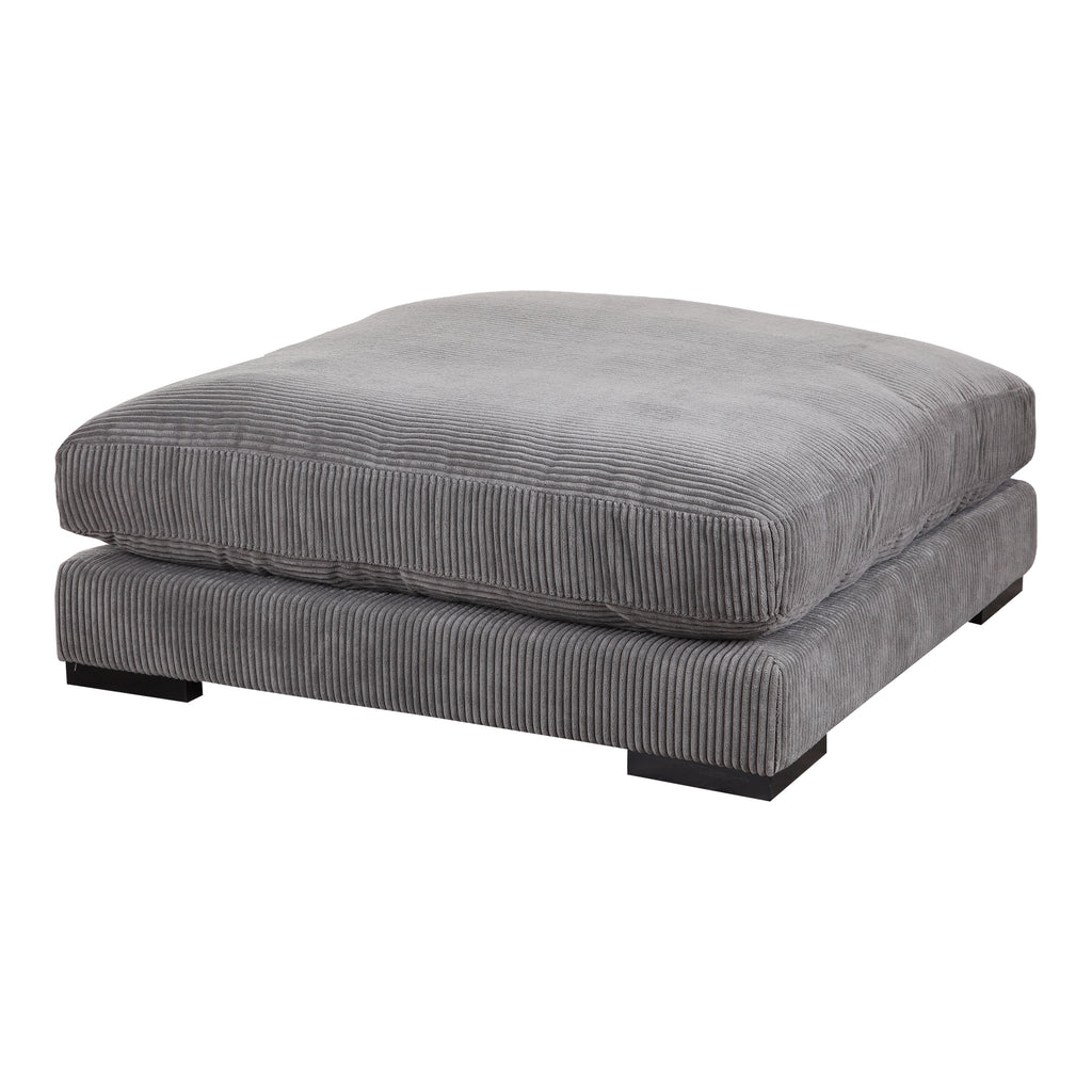 TUMBLE OTTOMAN CHARCOAL