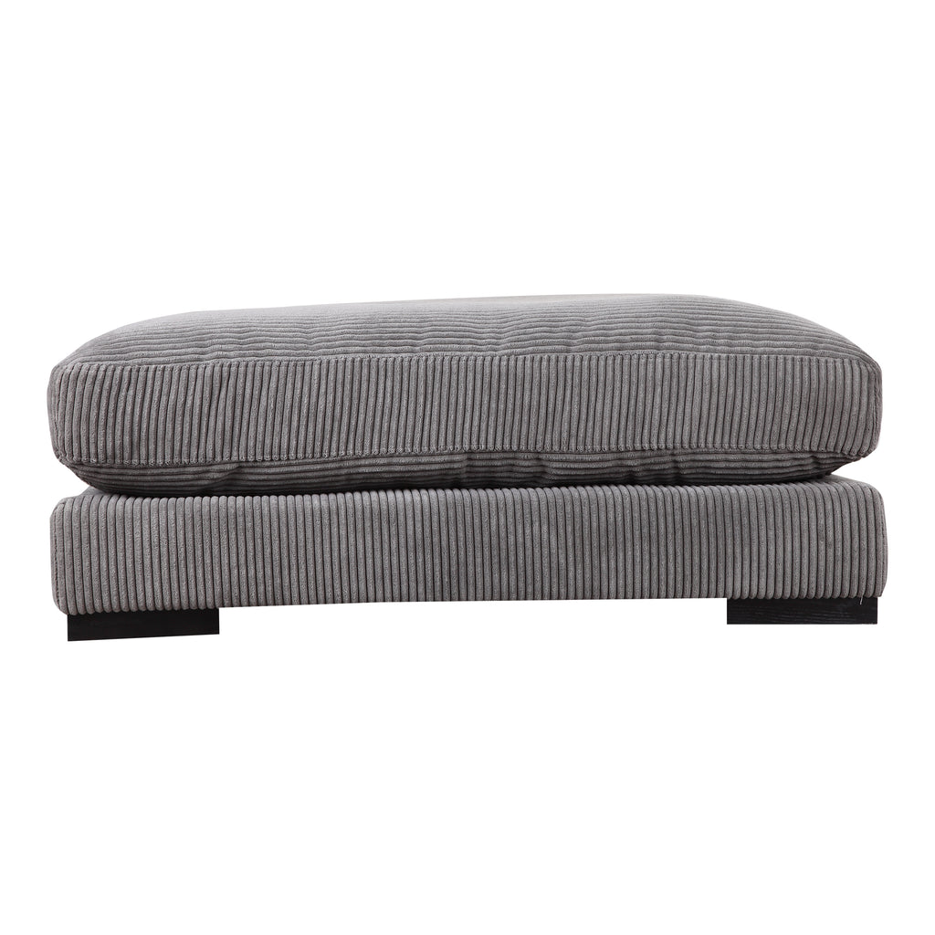 TUMBLE OTTOMAN CHARCOAL