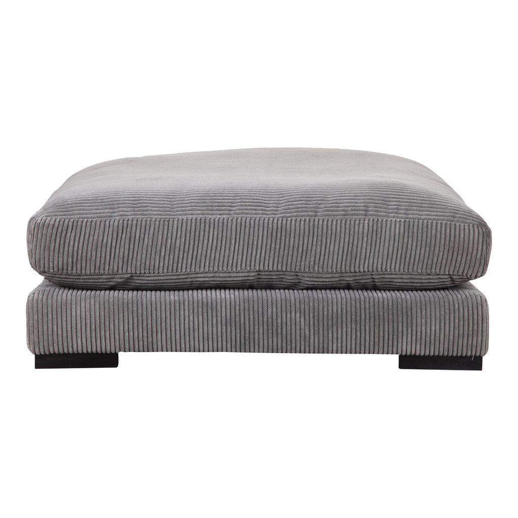 TUMBLE OTTOMAN CHARCOAL