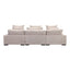 TUMBLE LOUNGE MODULAR SECTIONAL CAPPUCCINO