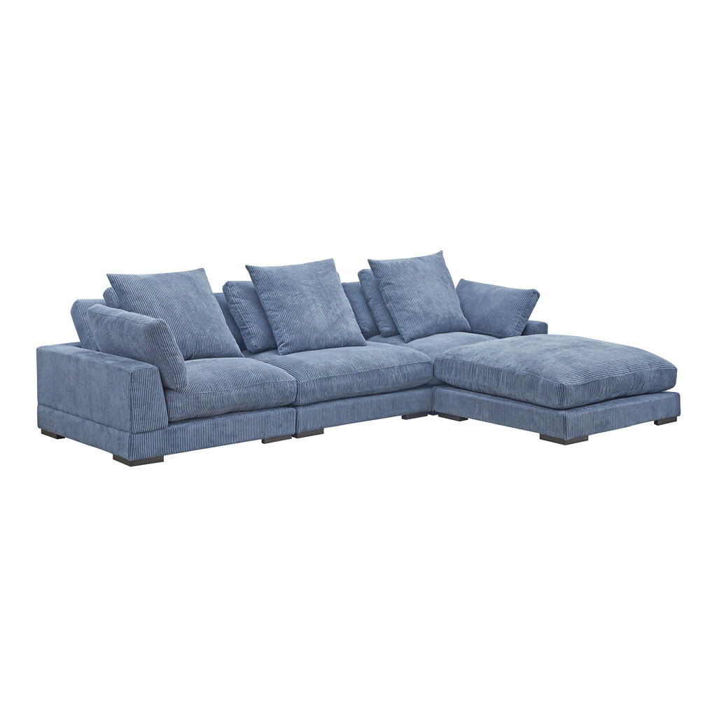 TUMBLE LOUNGE MODULAR SECTIONAL NAVY