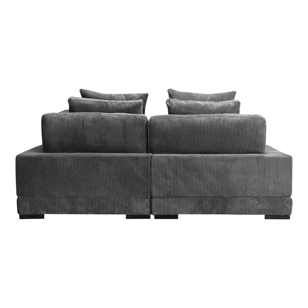 TUMBLE NOOK MODULAR SECTIONAL CHARCOAL