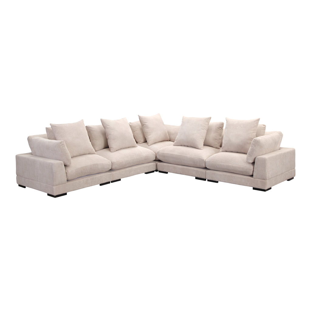 TUMBLE CLASSIC L MODULAR SECTIONAL CAPPUCCINO