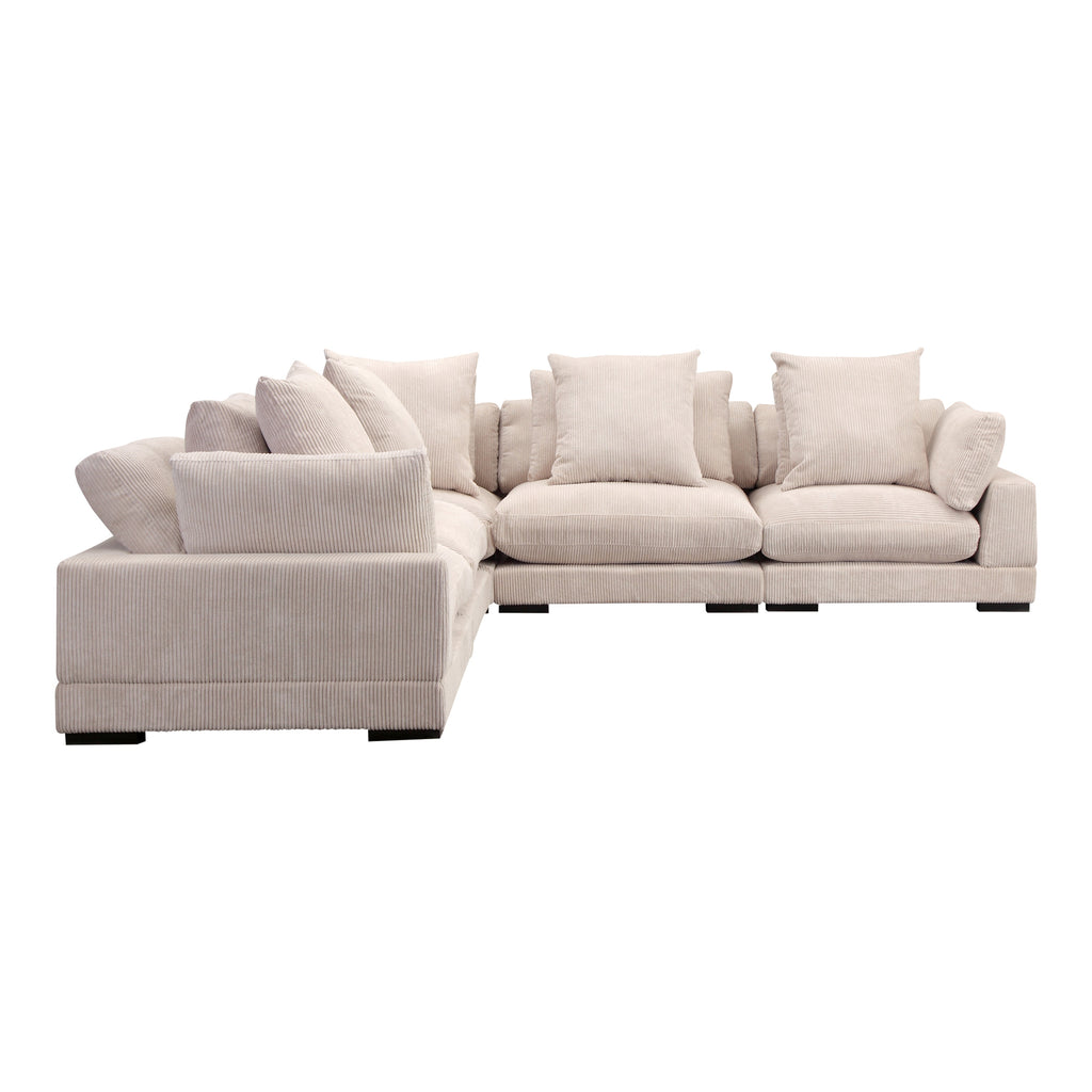 TUMBLE CLASSIC L MODULAR SECTIONAL CAPPUCCINO