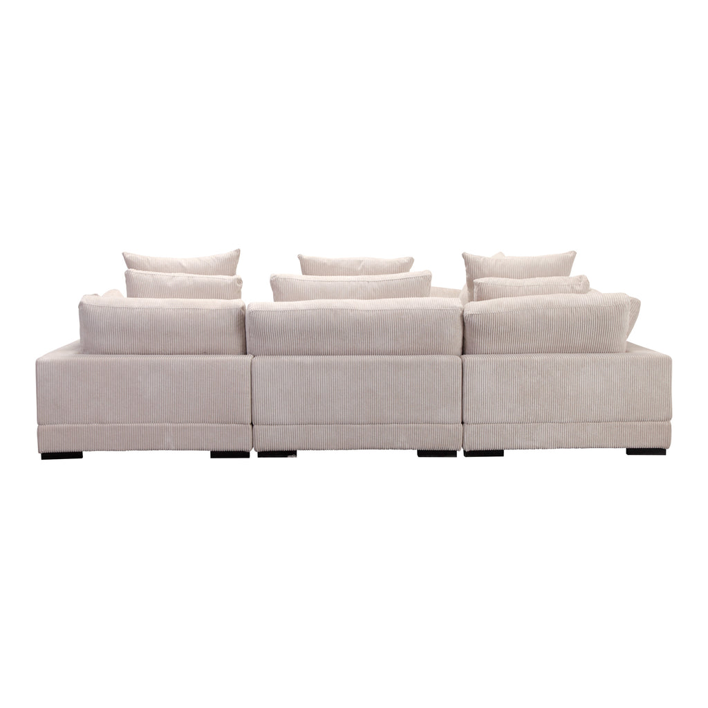 TUMBLE CLASSIC L MODULAR SECTIONAL CAPPUCCINO