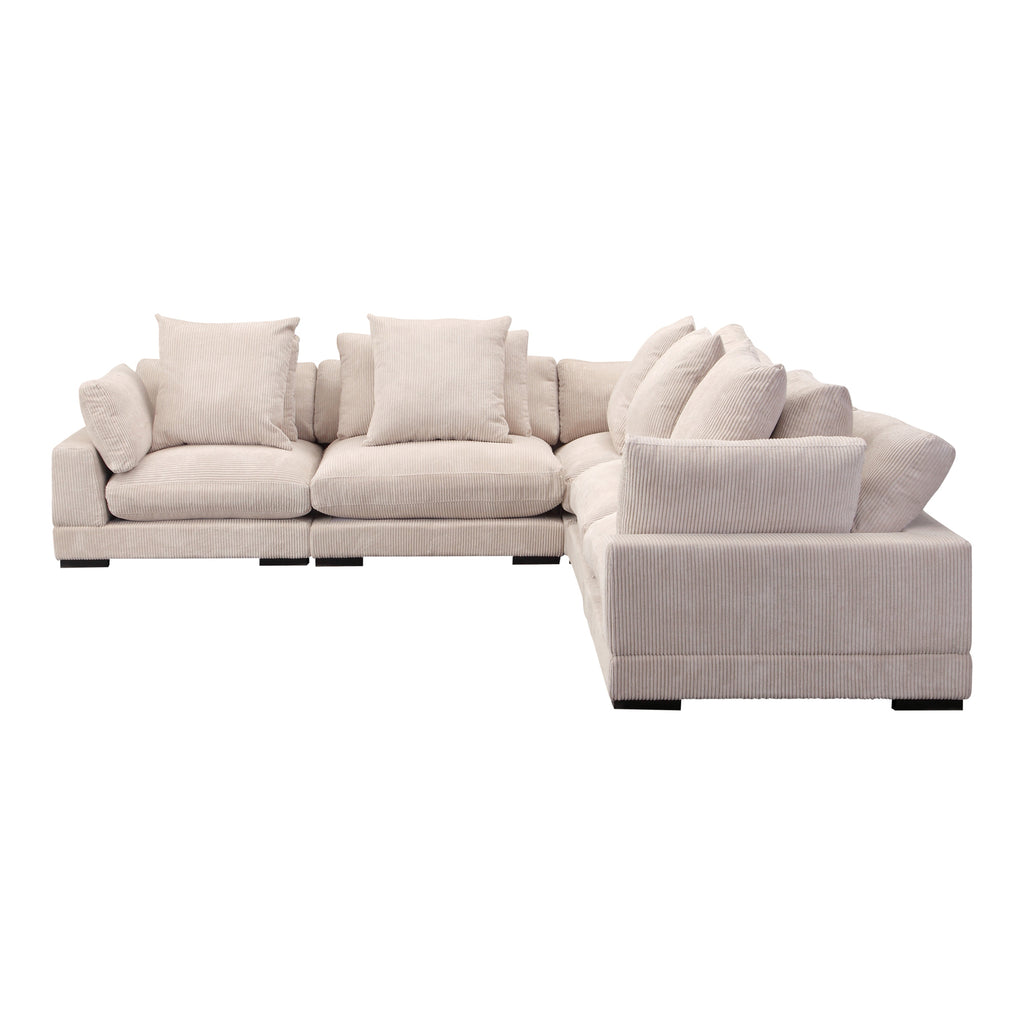 TUMBLE CLASSIC L MODULAR SECTIONAL CAPPUCCINO