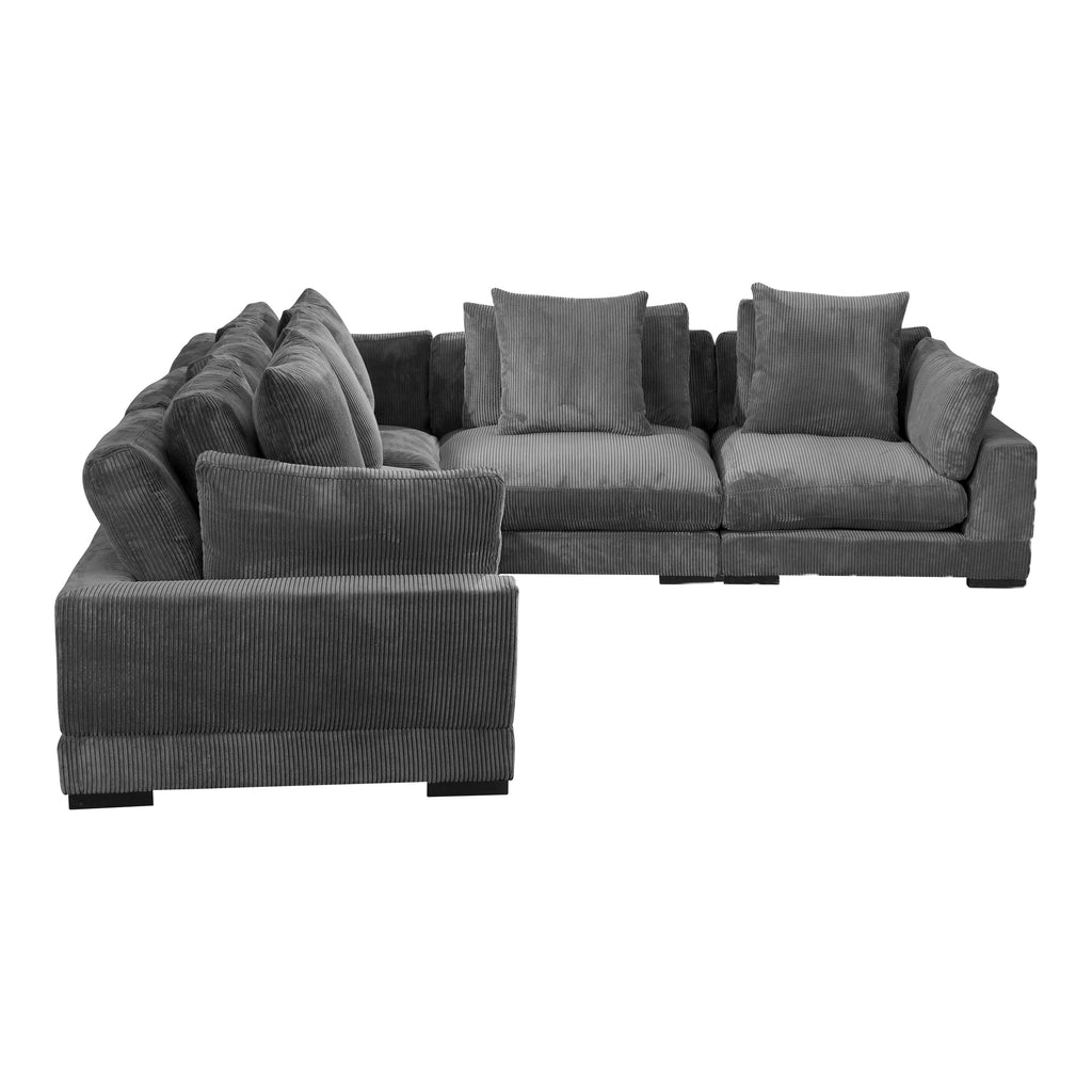 TUMBLE CLASSIC L MODULAR SECTIONAL CHARCOAL