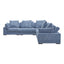 TUMBLE CLASSIC L MODULAR SECTIONAL NAVY