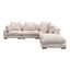 TUMBLE DREAM MODULAR SECTIONAL CAPPUCCINO