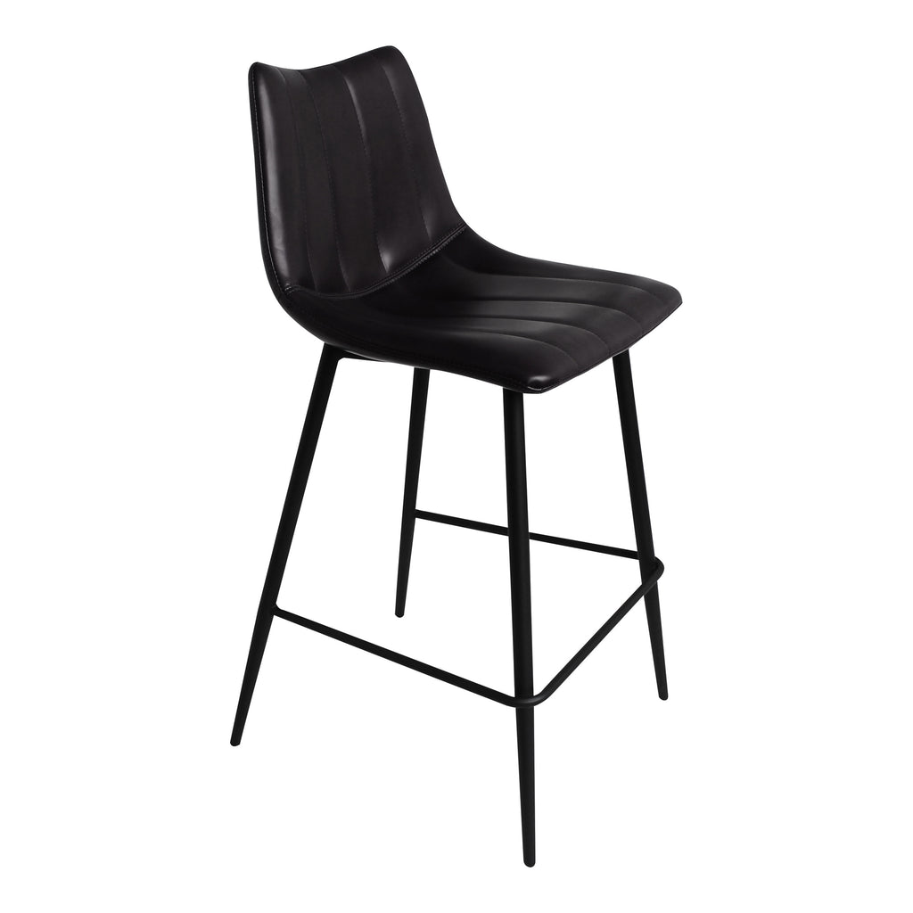 ALIBI COUNTER STOOL MATTE BLACK-M2