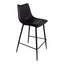 ALIBI COUNTER STOOL MATTE BLACK-M2