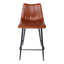 ALIBI COUNTER STOOL BROWN-M2