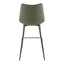 ALIBI COUNTER STOOL DARK GREEN-M2