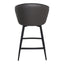 WEBBER SWIVEL COUNTER STOOL CHARCOAL