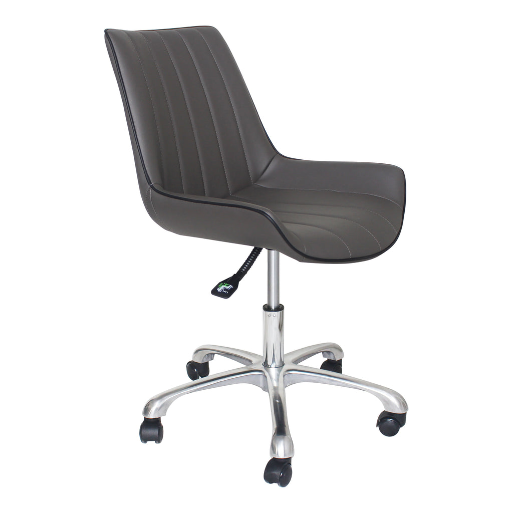 MACK SWIVEL OFFICE CHAIR GREY