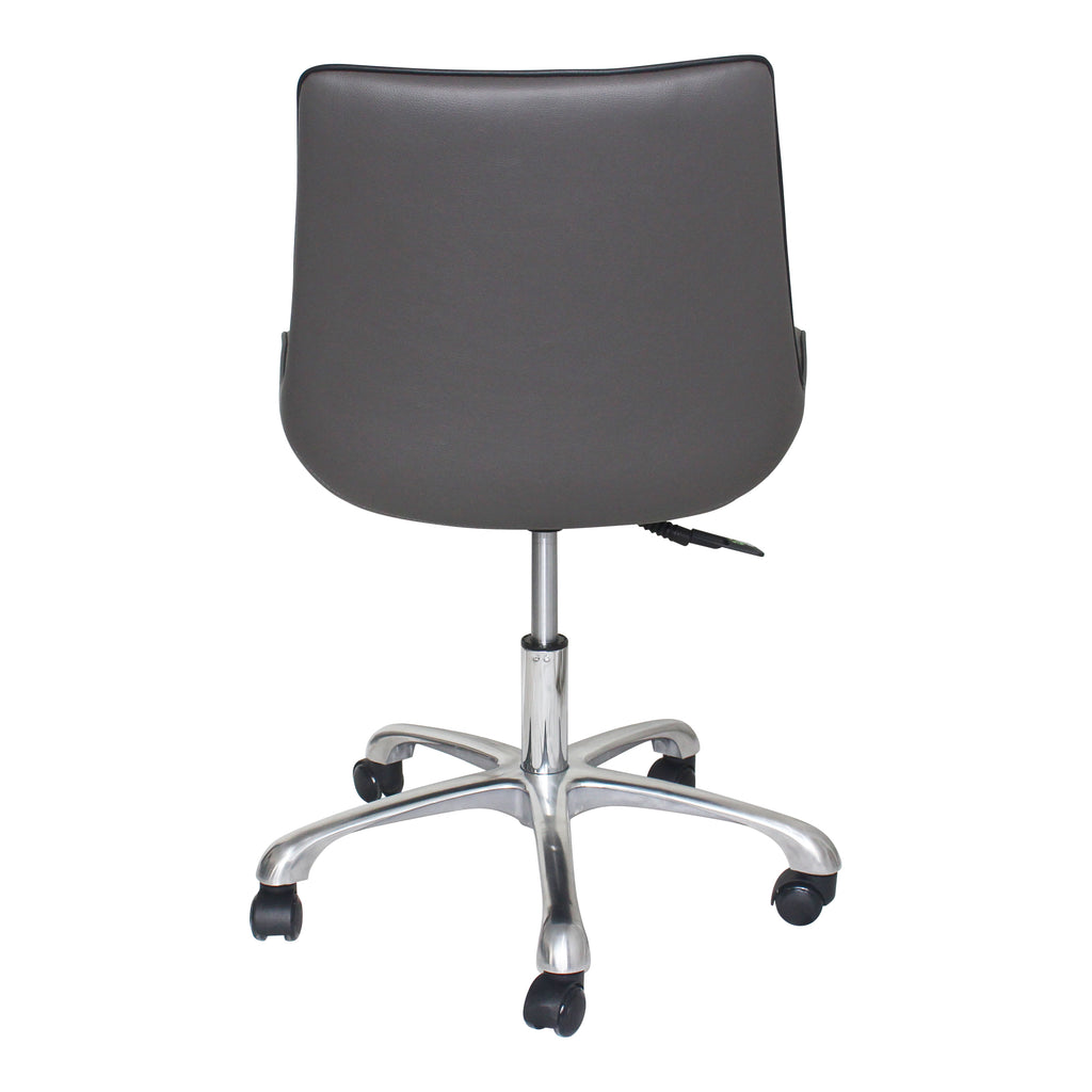 MACK SWIVEL OFFICE CHAIR GREY