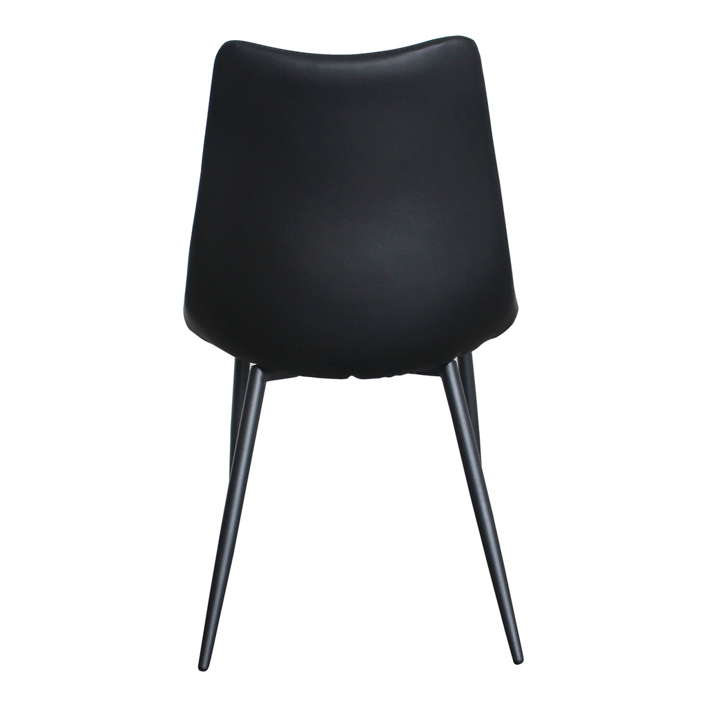 ALIBI DINING CHAIR MATTE BLACK-M2