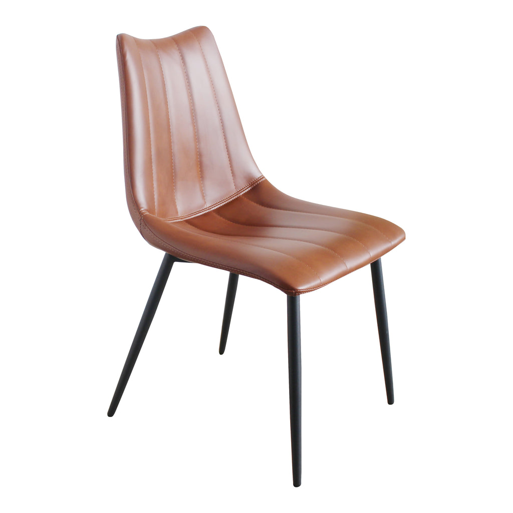 ALIBI DINING CHAIR BROWN-M2