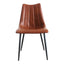 ALIBI DINING CHAIR BROWN-M2