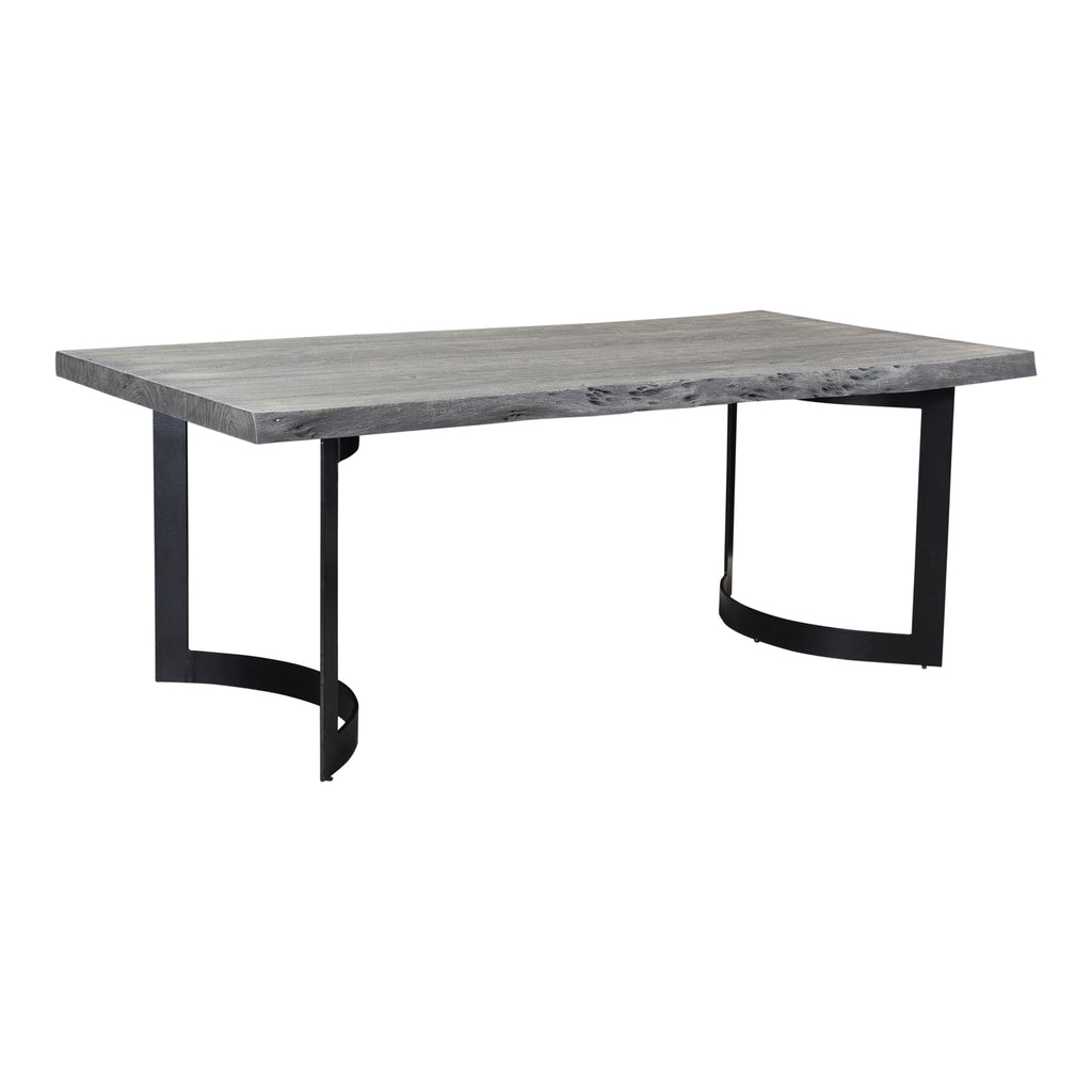 BENT DINING TABLE EXTRA SMALL WEATHERED GREY