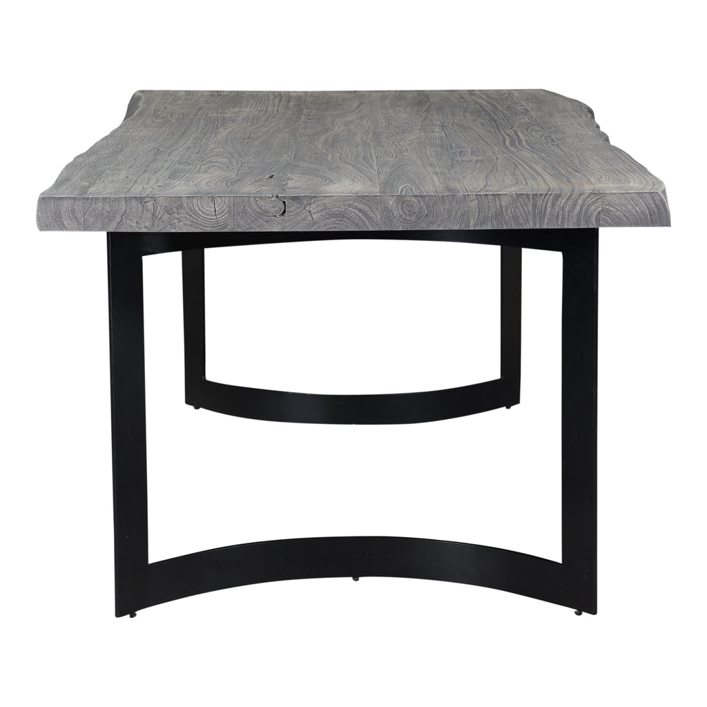 BENT DINING TABLE EXTRA SMALL WEATHERED GREY