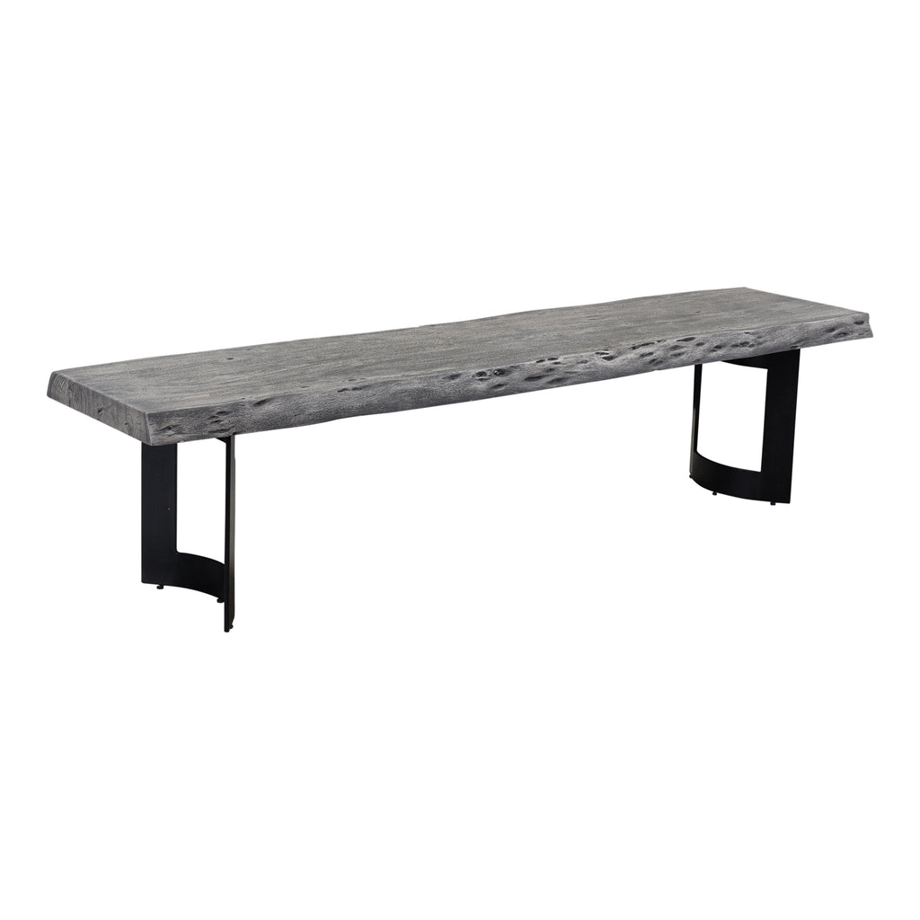 BENT BENCH EXTRA SMALL WEATHERED GREY