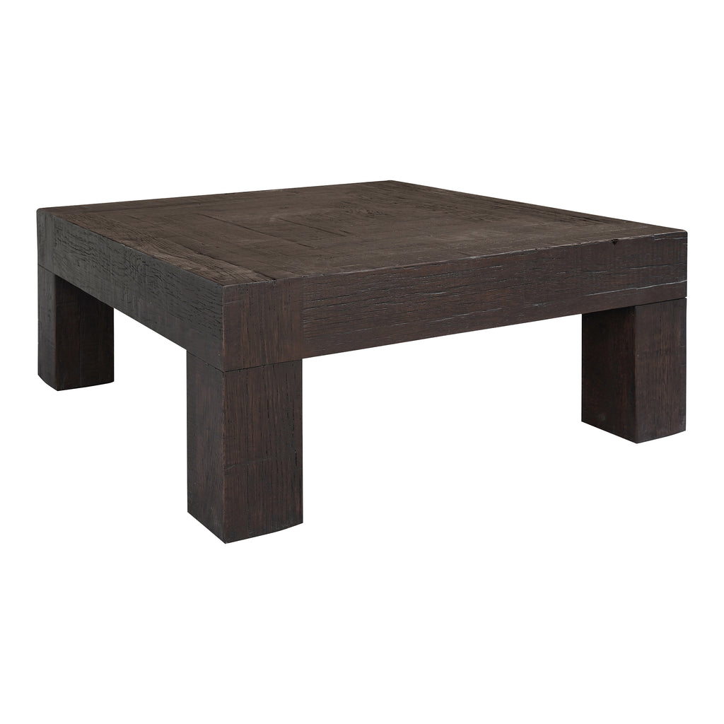 EVANDER COFFEE TABLE RUSTIC BROWN