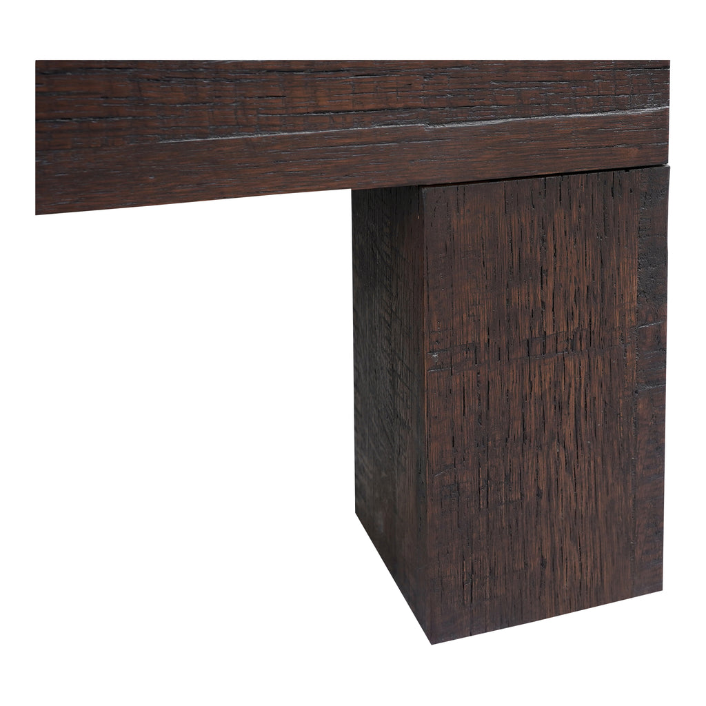 EVANDER COFFEE TABLE RUSTIC BROWN