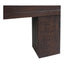 EVANDER COFFEE TABLE RUSTIC BROWN