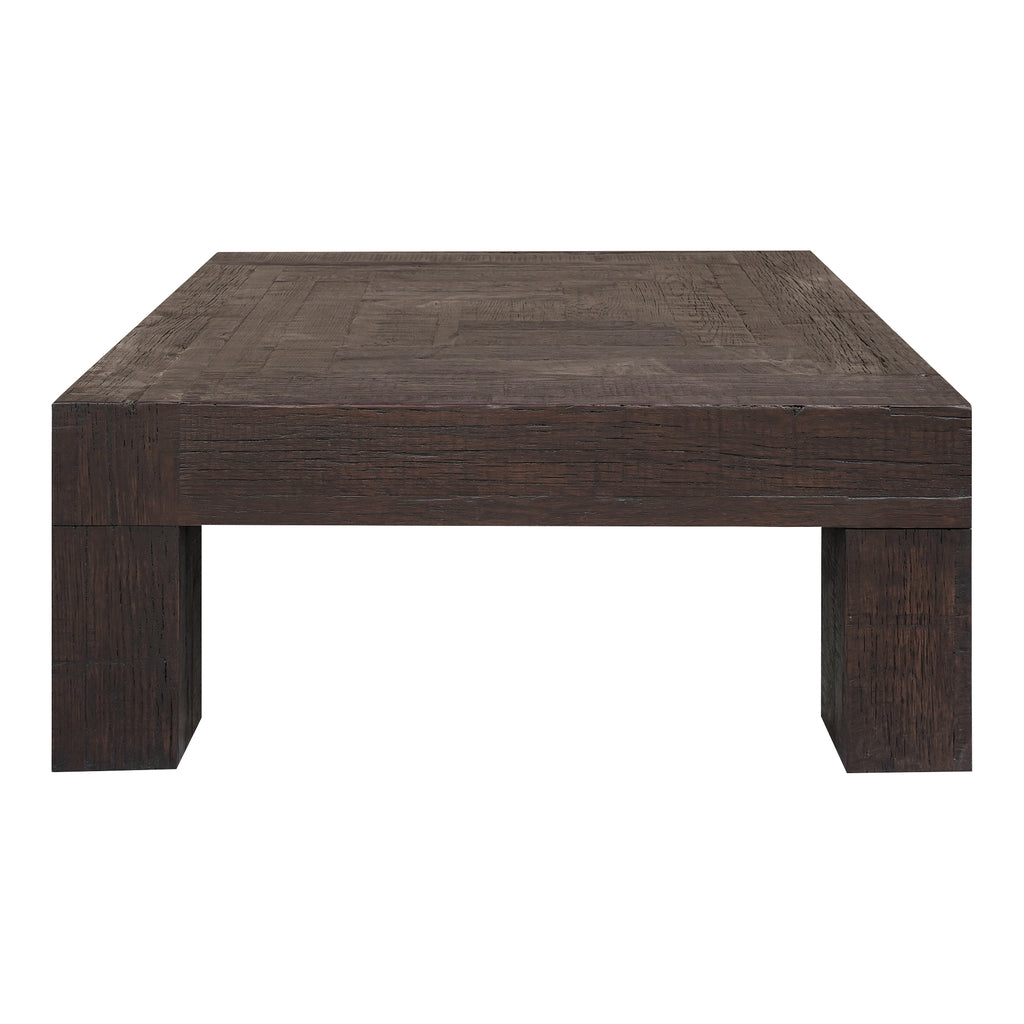 EVANDER COFFEE TABLE RUSTIC BROWN