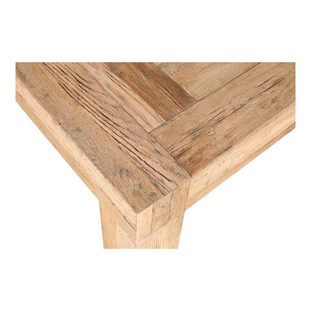 EVANDER COFFEE TABLE AGED OAK