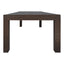 EVANDER DINING TABLE RUSTIC BROWN