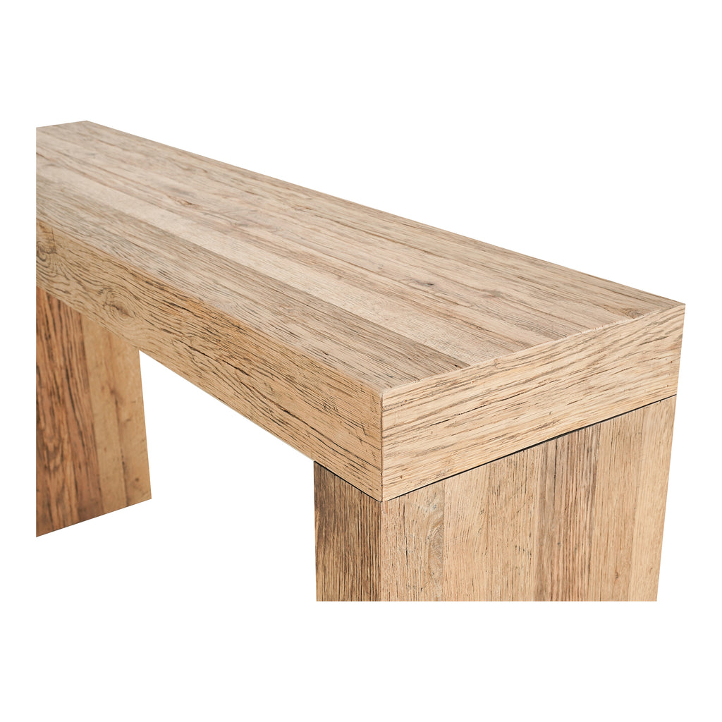 EVANDER CONSOLE TABLE AGED OAK