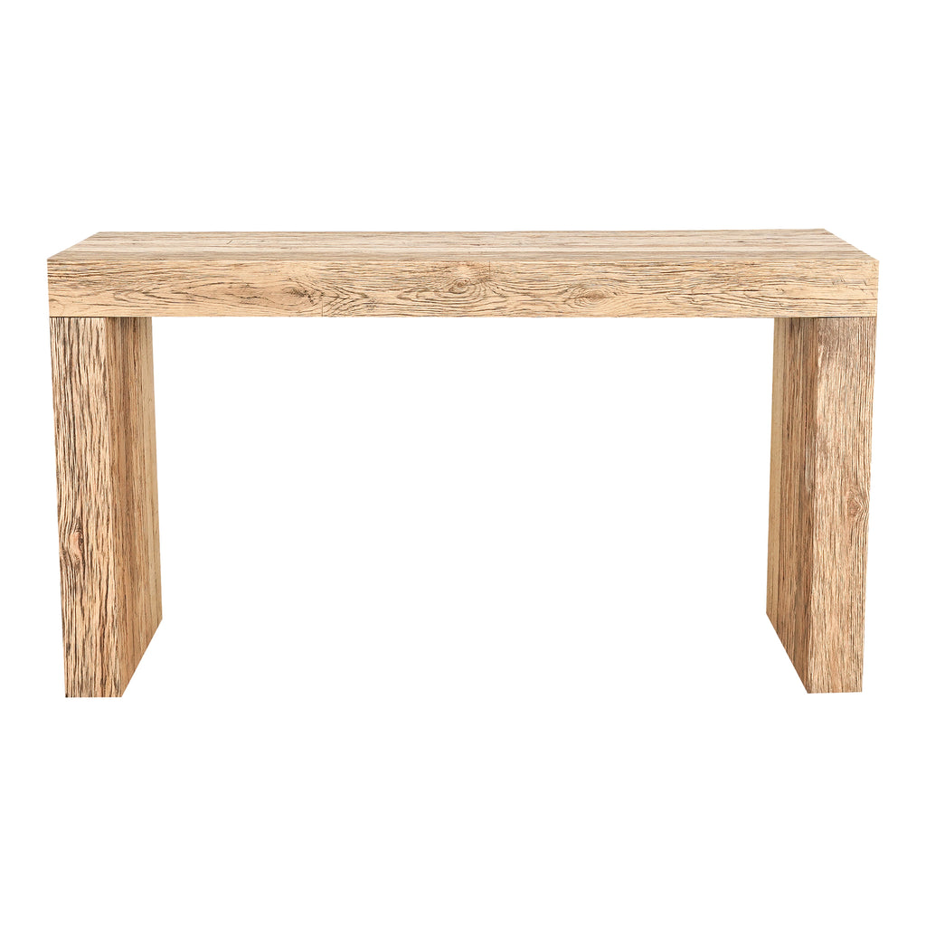 EVANDER CONSOLE TABLE AGED OAK