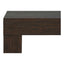 EVANDER DINING BENCH RUSTIC BROWN