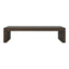 EVANDER DINING BENCH RUSTIC BROWN