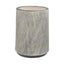 WOODGRAIN PLANTER 9.5IN DARK GREY