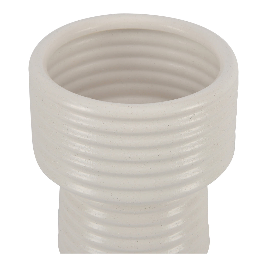 OZEAN VASE COASTAL WHITE